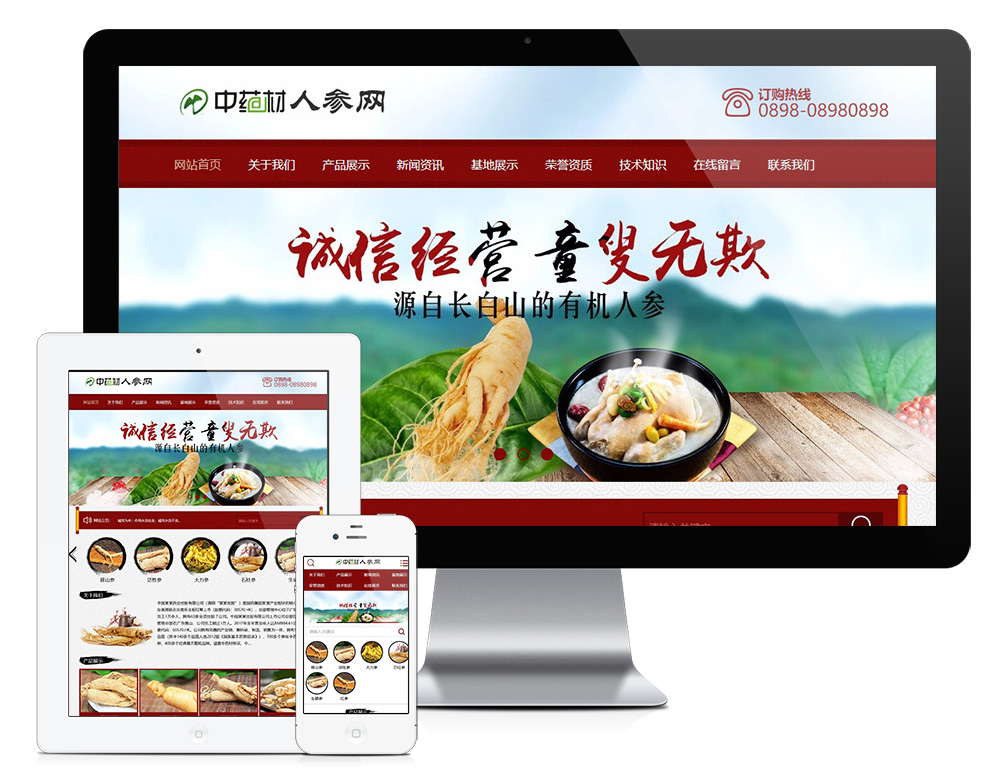 中医药药材人参类网站